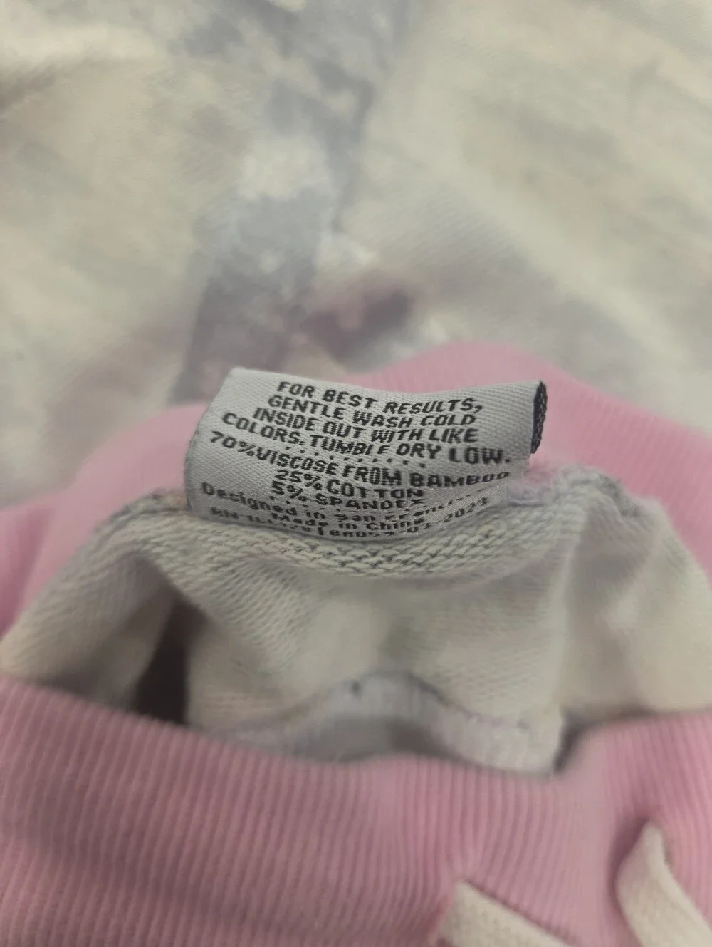 Rare Bums And Roses Flutter Away Bamboo/Cotton Jogger Set Size 18-24m